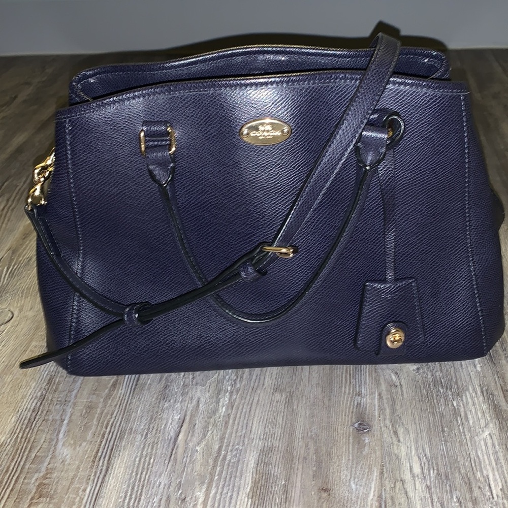 Coach Margot Satchel Midnight Blue *Navy*